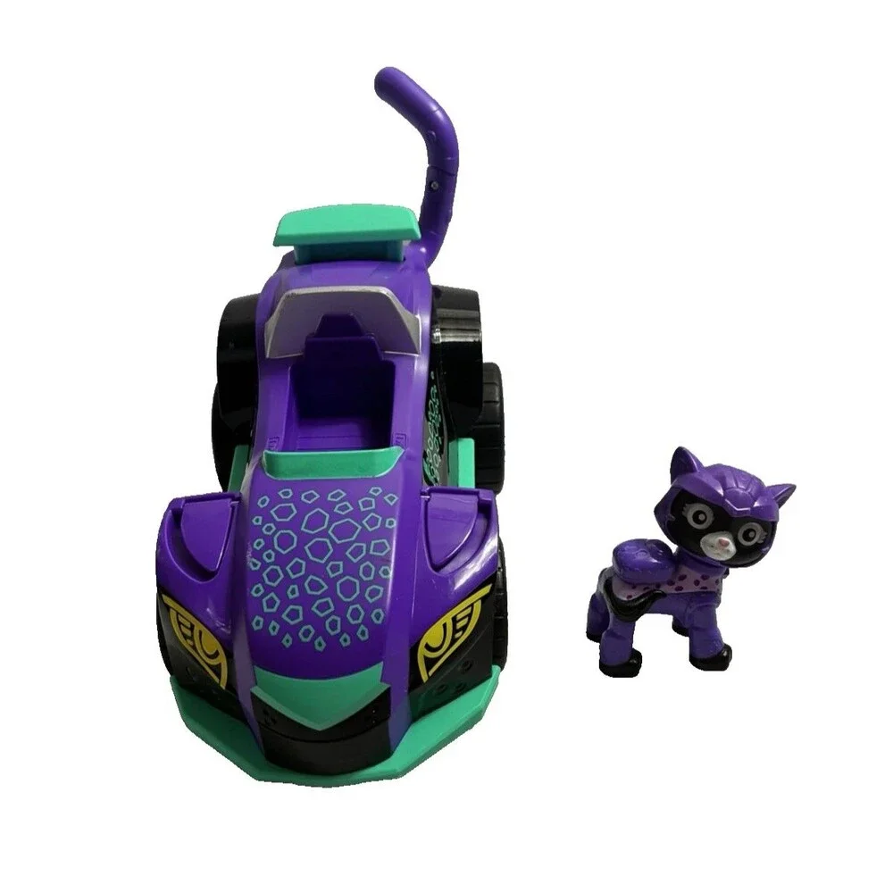 Paw Patrol Cat Pack Shade Rescue Vehicle Figure Complete Set Car 2022